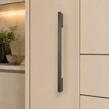 Elovias System Mobilya Kulbu Füme Renk 384mm Kulp (SY7327 0384 BBN)