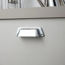 Elovias System Mobilya Kulbu Krom 64mm Çanak/Tas Kulp (SY4529 0064 CR)