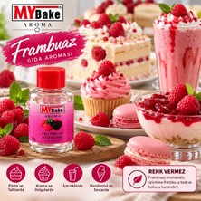 My Bake Mybake Frambuaz Gıda Aroması 50 G – Yoğun Frambuaz Aromalı, Pasta, Krema, Tatlı, Dondurma ve Içeceklerde Kullanıma Uygun Gıda Aroması