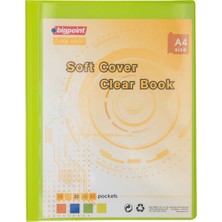 Bigpoint BP201S-55 Soft Serisi Sunum Dosyası 10 Yaprak Yeşil