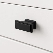 Elovias System Düğme Mobilya Kulbu Siyah Renk 16mm Kulp (SY4237 0016 AL6)