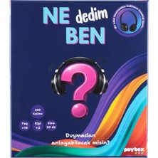 Poybox Ne Dedim Ben? Kutu Oyunu