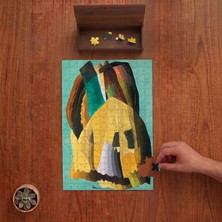 Punto Dizayn Shore Road - Arthur Dove Tasarımı 240 Parça Ahşap Puzzle Ahşap Kutuda PD01160