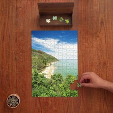 Punto Dizayn Deniz Kıyısı - Orman - Manzara Tasarımı 240 Parça Ahşap Puzzle Ahşap Kutuda PD00615