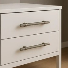 Elovias System Mobilya Kulbu Nikel Saten 192MM Kulp (SY8774 0192 Nb-Nb)