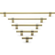 Elovias System Düğme Mobilya Kulbu Gold Renk 8mm Kulp (SY8990 0008 Gl-Gl)