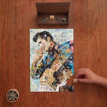 Punto Dizayn Elvis Presley  Tasarımı 240 Parça Ahşap Puzzle Ahşap Kutuda PD00439