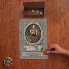 Punto Dizayn Sultan Iv. Murad - Osmanlı Padişahları  Tasarımı 240 Parça Ahşap Puzzle Ahşap Kutuda PD00671