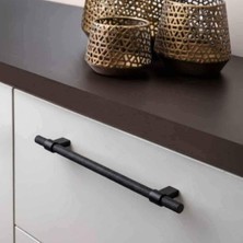 Elovias System Mobilya Kulbu Siyah Renk 96mm Kulp (SY8774 0096 AL6-AL6)
