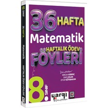 Yargı 8.sınıf Matematik 36 Haftalık Ödev Föyleri Yargı Yayınları