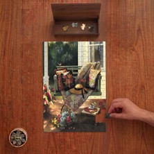 Punto Dizayn Yaz Gölgesi  Tasarımı 240 Parça Ahşap Puzzle Ahşap Kutuda PD00416