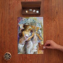 Punto Dizayn Mayıs'ta Bir Gün Tasarımı 240 Parça Ahşap Puzzle Ahşap Kutuda PD00473