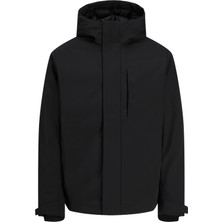 Jack & Jones Erkek Ayarlanabilir Bagcikli Kapüsonlu Ceket - Keen