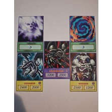Çakmak Oyun Dükkanı Yu-Gi-Oh! Siyah Kafatası Ejderhası Anime Kartları Seti