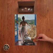 Punto Dizayn Bekleyiş - Güneşli Gün - Manzara Tasarımı 240 Parça Ahşap Puzzle Ahşap Kutuda PD00505