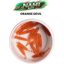 Pandora Balıkçılık Pandora Nami Sızdırmaz Kutu Lrf Silikon Orange Devil (15 Pcs)