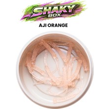 Pandora Balıkçılık Pandora Shaky Sızdırmaz Kutu Lrf Silikon Aji Orange (15 Pcs)