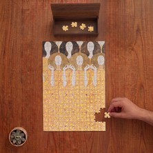 Punto Dizayn Beethoven Friz - Gustav Klimt Tasarımı 240 Parça Ahşap Puzzle Ahşap Kutuda PD01179