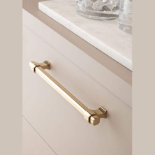 Elovias System Mobilya Kulbu Gold Renk 128MM Kulp (SY8720 0128 Gl-Gl)