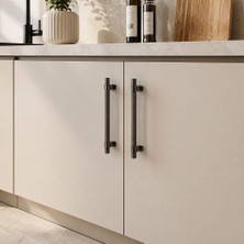 Elovias System Mobilya Kulbu Füme Renk 96MM Kulp (SY8774 0096 Bbn-Bbn)
