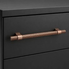Elovias System Mobilya Kulbu Rose Renk 128mm Kulp (SY8774 0128 RS-RS)