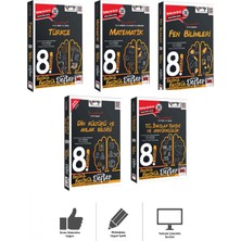 8.sınıf Lgs Tüm Dersler Fasikül Fasikül Akıllı Defter Seti 5 Kita
