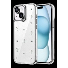 Bin1çeşit iPhone 15 Fiyonk Desenli Kapak - Desen 4