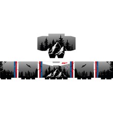 GP Kompozit DSN06 37 lt Alüminyum Motosiklet Çanta Uyumlu Sticker