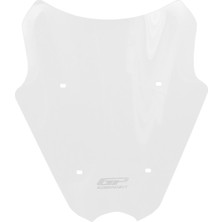 Universal GP Kompozit Yamaha NMAX 125 / 155 2025-2026 Uyumlu Kısa Ön Cam Şeffaf - 40 cm