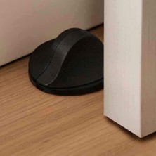 Elovias System Kapı Stoperi Siyah Renk Plastik Yapışkanlı/vidalı (DS1000 0045 Al6-P6)