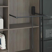 Elovias Starax Gardırop Asansörü Antrasit 12KG W: 600 - 850MM (S-6011-A)