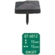 Elovias Antik Bronze Oksit Renk 15X15MM Kare Kabare (07-6012-1)