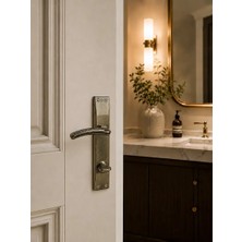 Elovias Sese Aynalı Wc Banyo Kapı Kolu Nikel/Inox (200-74-02-21/53)