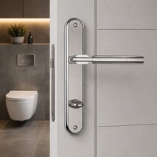 Elovias Siba Wc Kapı Kolu Krom/Inox (200-81-02-18/53)