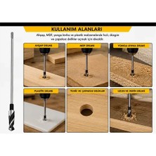 Caftra Dmax DMX4538 Sds Kalıpçı Ahşap Matkap Ucu 12X600 mm