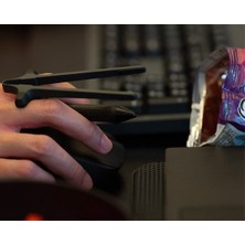 Dekonest Atıştırmalık Tutucu Chopstick Parmak Arası Çubukları Atıştırmalık Tutucu Snactiv