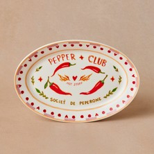 Karaca Pepper Club Kayık Tabak 20 cm