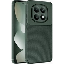 Aslanoğlu Store Xiaomi Redmi Note 15 4g Auto Focus Karbon Kapak - Koyu Yeşil