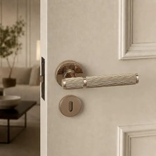 Elovias System Pixar-L Kapı Kolu Rose Renk (HA216LRO12 RS)