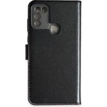 Aslanoğlu Store Infinix Hot 10 Play Kılıf Trend S Plus Kapaklı Kılıf - Siyah