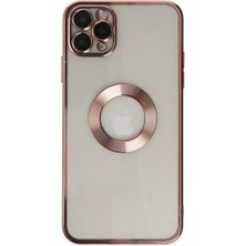 Aslanoğlu Store Apple iPhone 11 Pro Kılıf Slot Silikon - Rose Gold