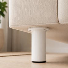 Elovias Plastik Beyaz Ayak 10CM Ayarlı Mobilya Ayağı (Ç1047-10-01)