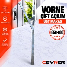 Vorne Pvc Pencere Çift Açılım Üst Makas 650-900 Aralık