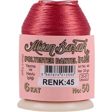 Bin1çeşit Altınbaşak Oya ve Dantel Ipi 20 gr - Royaleks - No: 045