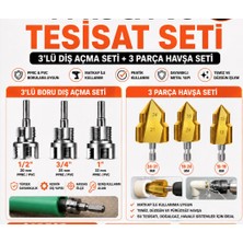 Trendhane 3'lü Diş Açma ve 3'lü Havşa Seti
