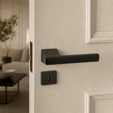 Elovias System Coral Kapı Kolu Siyah Renk (HA200RO15 AL6)