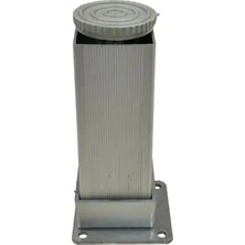 Elovias Eroğlu Düz Metal Ayak 40x40mm 15cm Mat Krom (401-02-15-24)