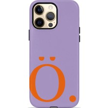 Velvoria iPhone 12 Pro Valestra Çift Katmanlı Korumalı Kılıf Lilac Heat Ö