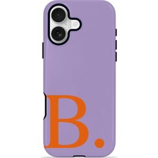 Velvoria iPhone 16 Plus Valestra Çift Katmanlı Korumalı Kılıf Lilac Heat B