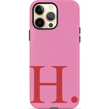 Velvoria iPhone 12 Pro Max Valestra Çift Katmanlı Korumalı Kılıf Poppy Pink H